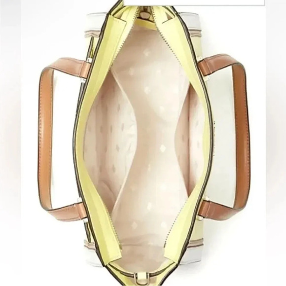 Kate Spade Large Tote Bag NWT Yellow Geraldine Retail $399 - Picture 4 of 7